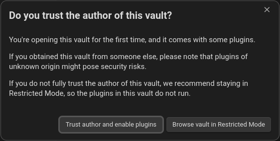 Trust Vault